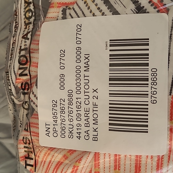 Anthropologie bare cut out Maxi Dress - Picture 11 of 11